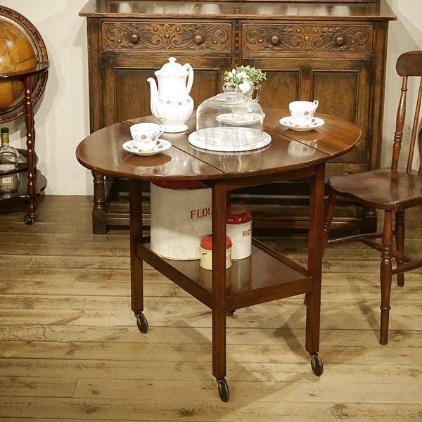あなたにおすすめの商品 英国イギリスアンティーク家具 | バタフライ ワゴン | ティー 西洋