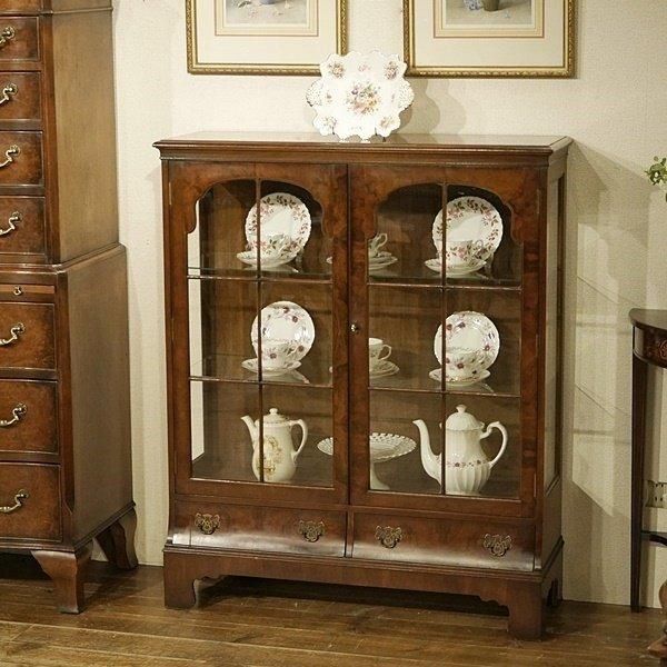 2024新商品 英国アンティーク家具 | ディスプレイキャビネット 西洋