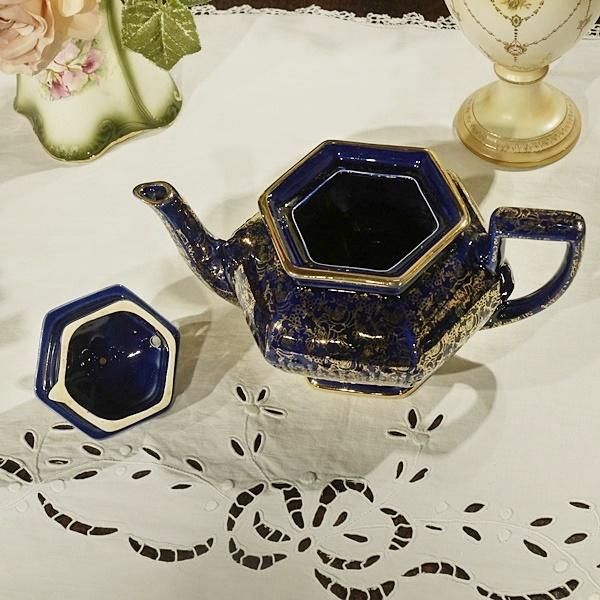 英国イギリスアンティーク ティーポット | ARTHUR WOOD 1930年代 陶器