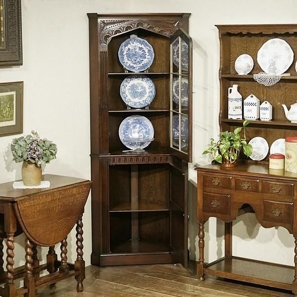 英国アンティーク家具 | コーナーキャビネット ブックシェルフ 英国アンティーク家具 | コーナーキャビネット ブックシェルフ
