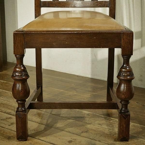 英国イギリスアンティーク家具 | ダイニングチェア バルボス
