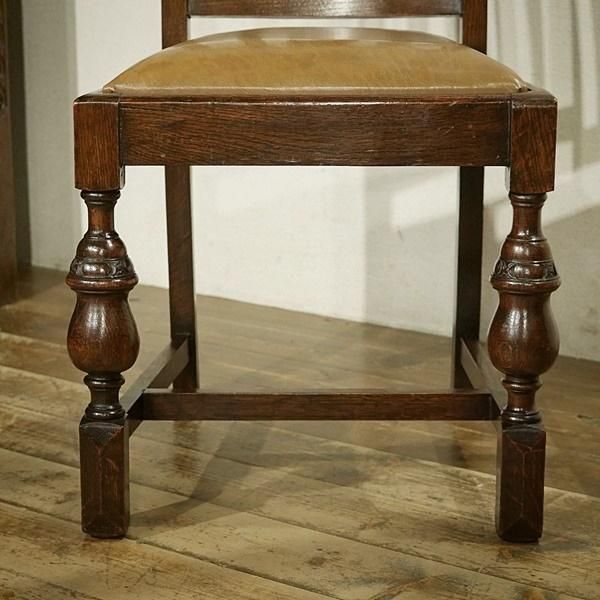 英国イギリスアンティーク家具 | ダイニングチェア | バルボス