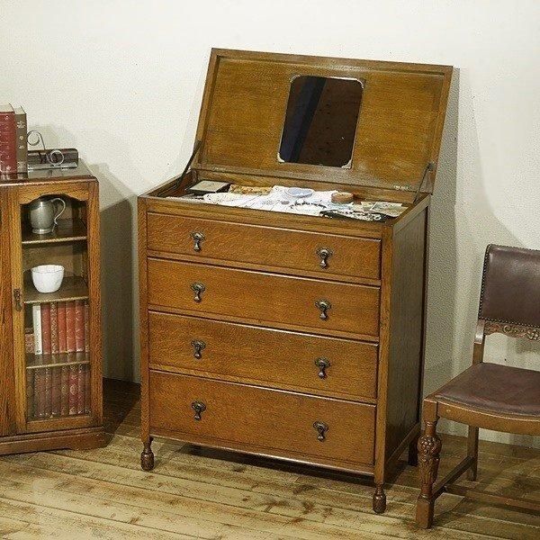 【限定品】 英国イギリスアンティーク家具 ドレッシングチェスト | 西洋