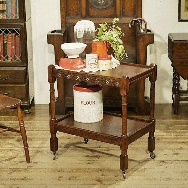 イギリスアンティーク家具|トローリー - Q'S ANTIQUES イギリスアンティーク家具|トローリー - Q'S ANTIQUES