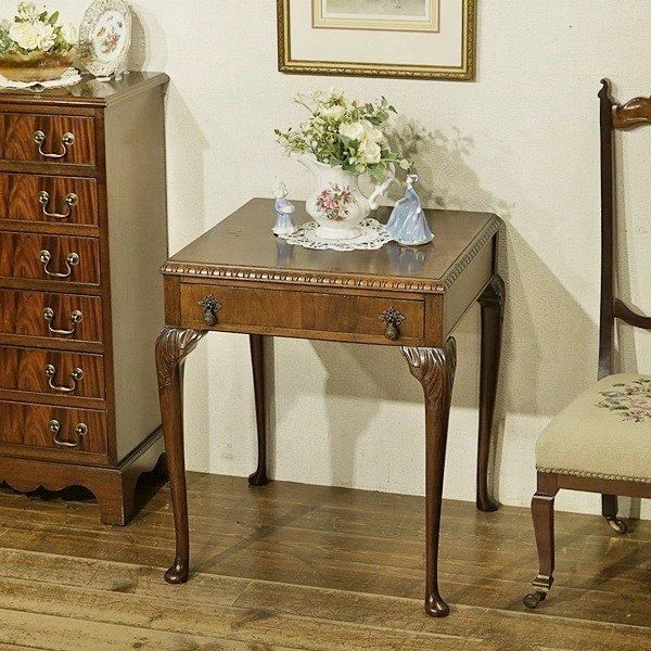 英国アンティークテーブル | マホガニー材 - Q'S ANTIQUES