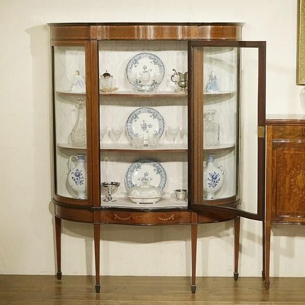 DISPLAY CABINET - Q'S ANTIQUES
