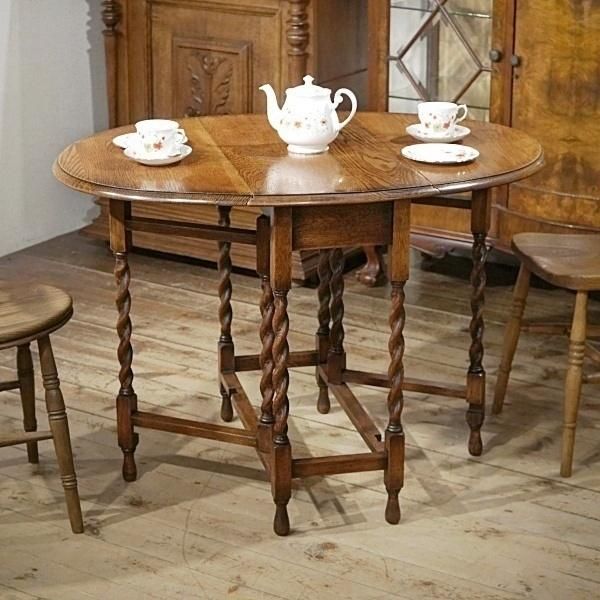 高品質の人気 | ゲートレッグテーブル アンティーク ANTIQUES Q'S - ダイニングテーブル
