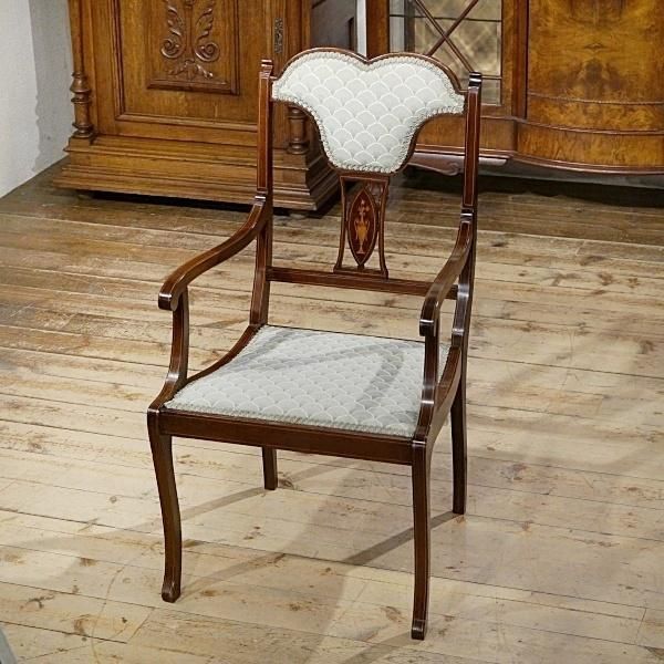 英国 アンティーク アームチェア Arm chair 椅子 イス Antique イギリス アンティーク 19世紀初頭 エルム ウィンザー アーム