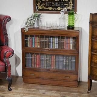 イギリス製 ツイストレッグ ブックケース 書棚 本箱