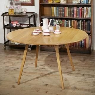 イギリス英国ビンテージ家具 ERCOL社 アーコール ドロップリーフテーブル Vintage 伸長式 バタフライ B496W