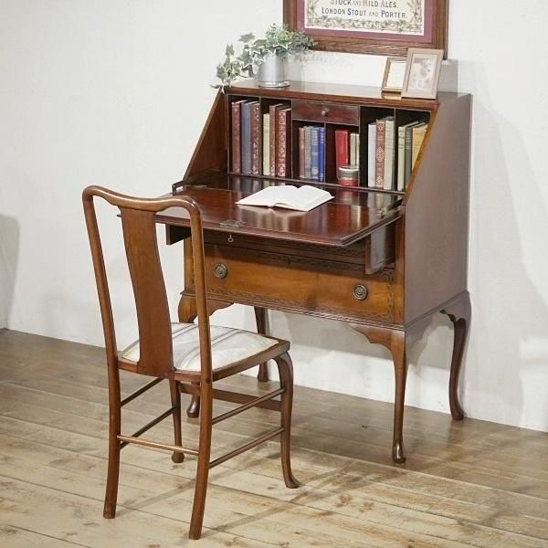 ビクトリアンデスク　ヨーロッパアンティーク家具　　猫脚　彫刻　英国　イギリス 英国アンティーク家具|ビクトリアンデスク - 【通販】英国