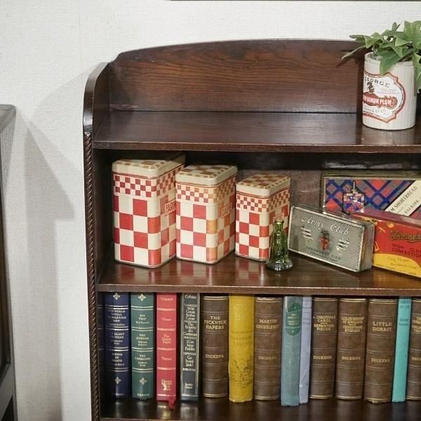 83296★英国 クラシック オーク スモール シェルフ ブックシェルフ 83296☆英国 クラシック オーク スモール シェルフ ブックシェルフ