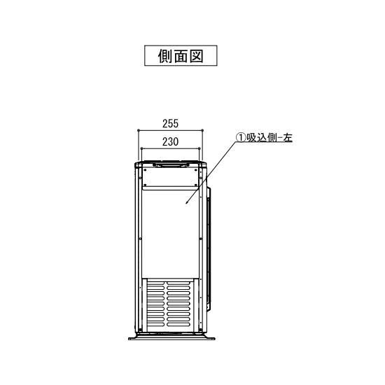 三菱エアコン室外機用OP】 室外機 防雪フード 左側 - TSUCHIYA 三菱エアコン室外機用OP】 室外機 防雪フード 左側 - TSUCHIYA