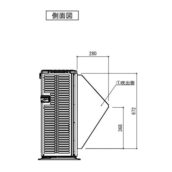 在庫有り 防雪フード MOPAC-R03-F-K-02 なるし 吹出側 三菱電機 在庫有り 防雪フード MOPAC-R03-F-K-02 なるし 吹出側 三菱電機