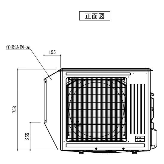 エアコン　防雪フード　三菱 ユアサプライムス.com｜三菱電機/ MITSUBISHI ルーム エアコン
