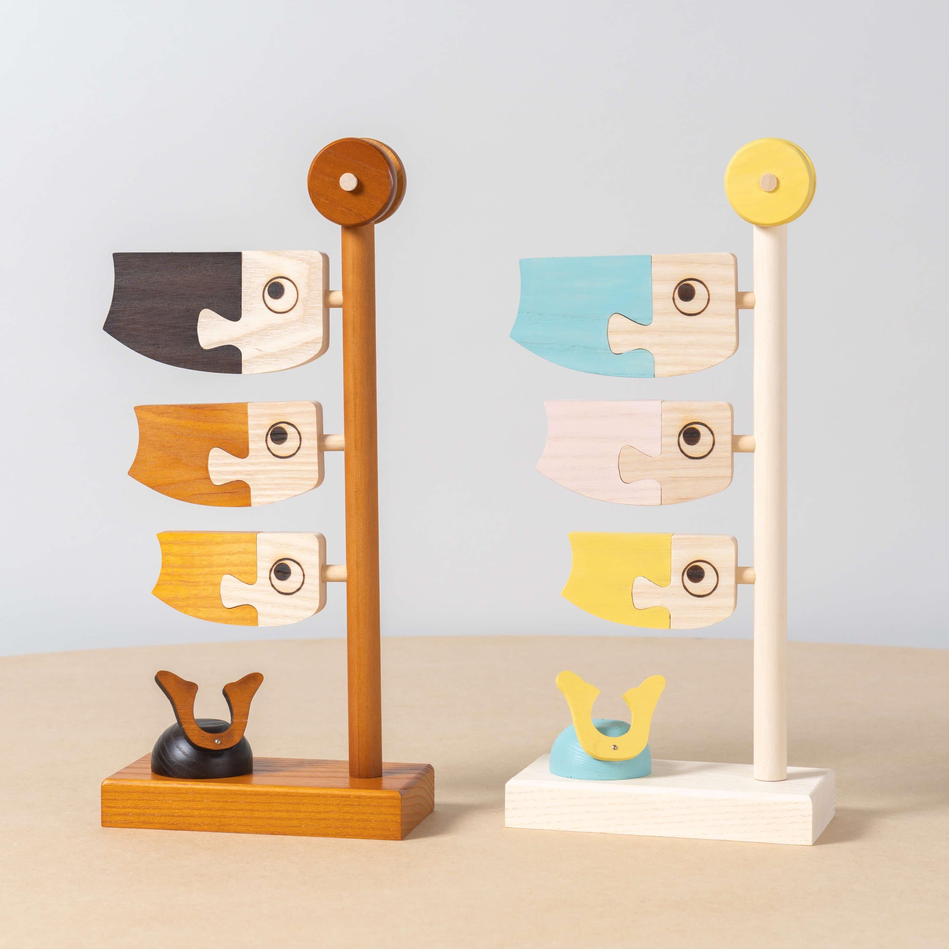 コンパクトでかわいい「ことの木製鯉のぼり」