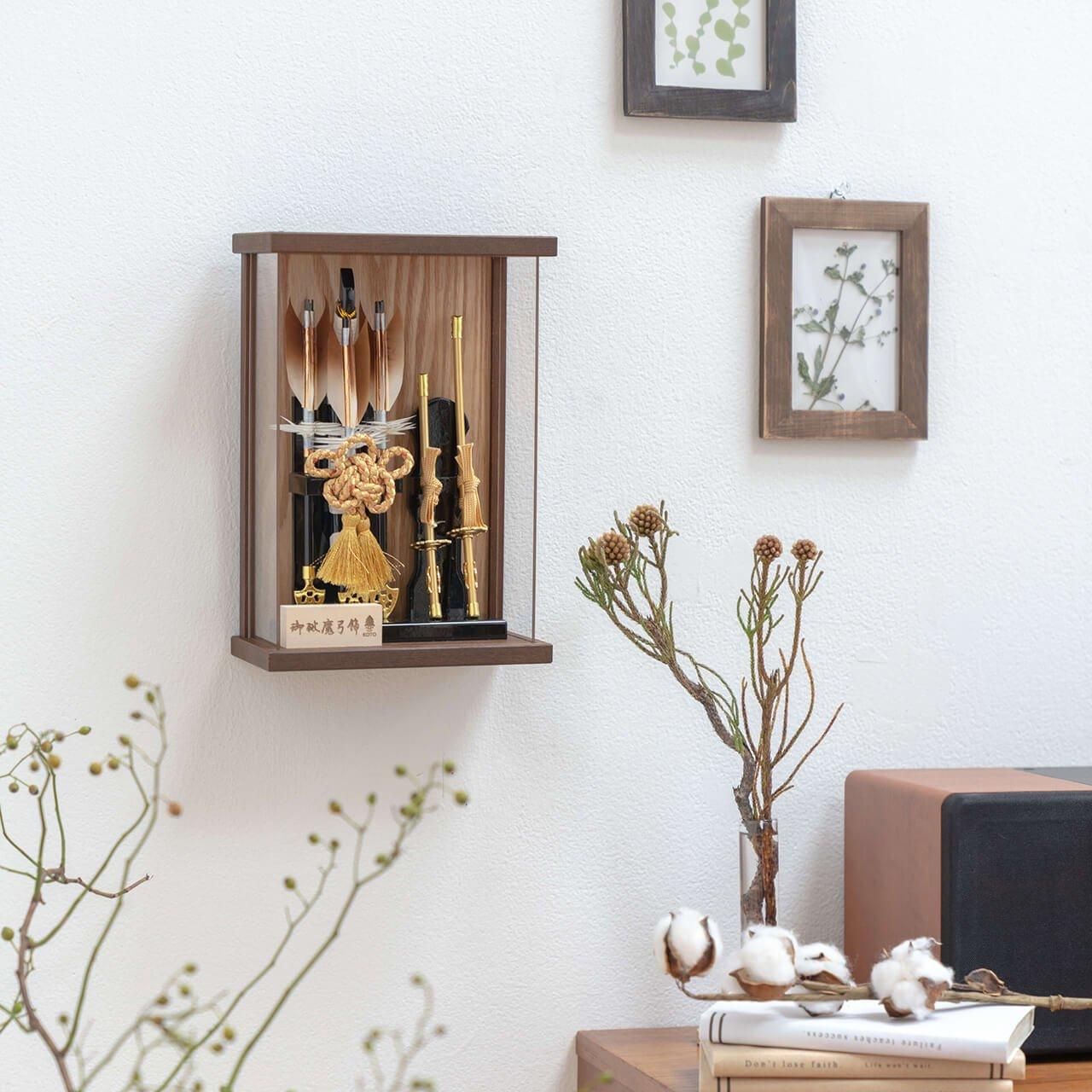 破魔弓 横型 横置き レア 子供の日 お祝い 楽天市場】破魔弓 久月 コンパクト ミニ サイズ おしゃれ 初正月