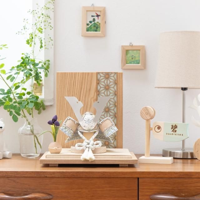 <img class='new_mark_img1' src='https://img.shop-pro.jp/img/new/icons13.gif' style='border:none;display:inline;margin:0px;padding:0px;width:auto;' />ことのオリジナル兜 そら 麻の葉 N衝立