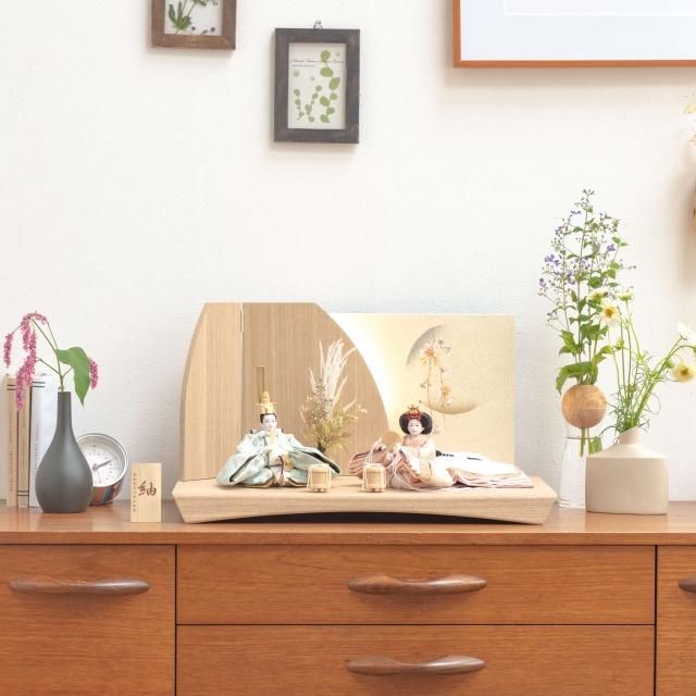 【早割】ことの平安ひな そら 灯平台 立花B付<img class='new_mark_img2' src='https://img.shop-pro.jp/img/new/icons20.gif' style='border:none;display:inline;margin:0px;padding:0px;width:auto;' />