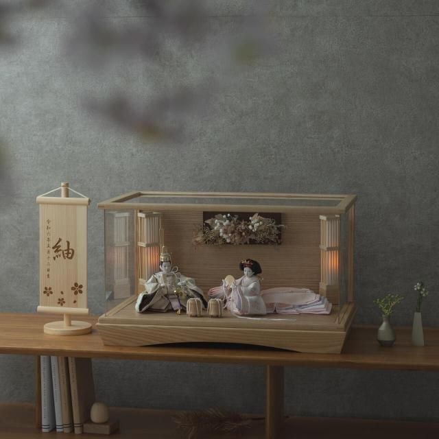 ことの平安ひな　はな　華　円ケース