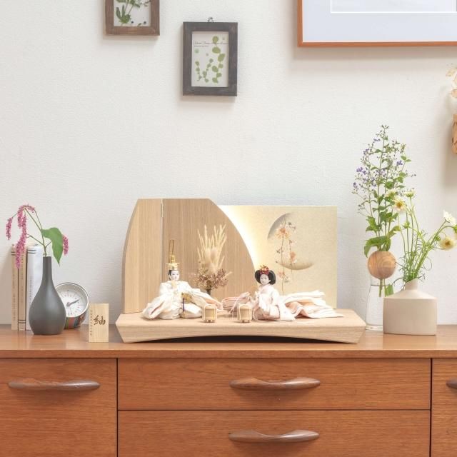 <img class='new_mark_img1' src='https://img.shop-pro.jp/img/new/icons20.gif' style='border:none;display:inline;margin:0px;padding:0px;width:auto;' />【早割】ことの平安ひな ゆき 灯平台 立花P付