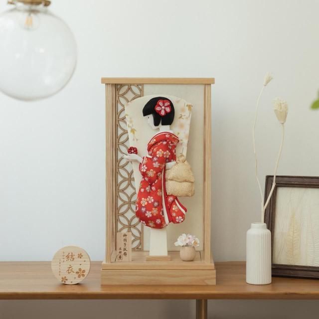ハンドメイド作品/東京木目込み人形の高級特大羽子板