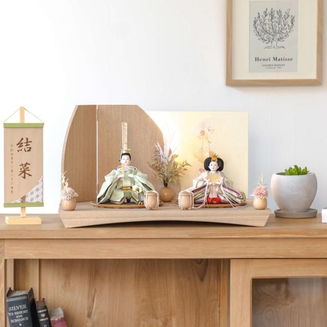【早割】ことのひな人形 このは 灯平台 立花B付