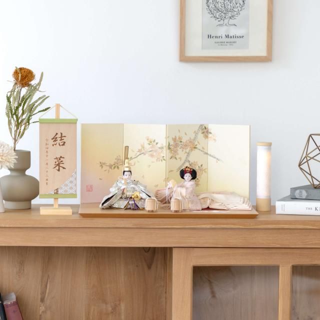 【早割】ことの平安ひな このは 手描桜平台<img class='new_mark_img2' src='https://img.shop-pro.jp/img/new/icons20.gif' style='border:none;display:inline;margin:0px;padding:0px;width:auto;' />