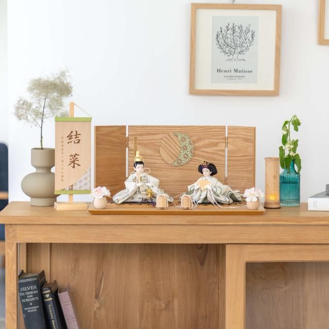 ことのつぼみシリーズ　このは　月型麻の葉　N平台