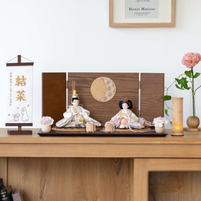 ことのつぼみシリーズ　はな　月型麻の葉　B平台