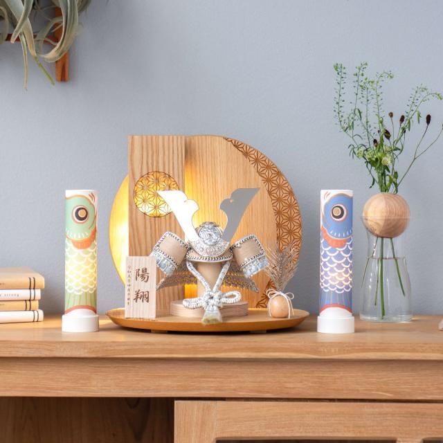 <img class='new_mark_img1' src='https://img.shop-pro.jp/img/new/icons13.gif' style='border:none;display:inline;margin:0px;padding:0px;width:auto;' />ことのオリジナル兜 そら 灯円麻の葉衝立N