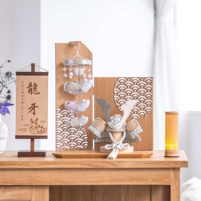 鯉のぼりセット - てづくり工房木都|おしゃれでかわいい木製の 鯉のぼりセット - てづくり工房木都|おしゃれでかわいい木製の