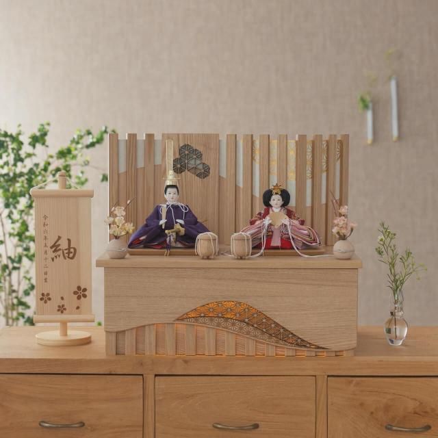 <img class='new_mark_img1' src='https://img.shop-pro.jp/img/new/icons13.gif' style='border:none;display:inline;margin:0px;padding:0px;width:auto;' />ことのひな人形 あかね 灯収納 凪 N