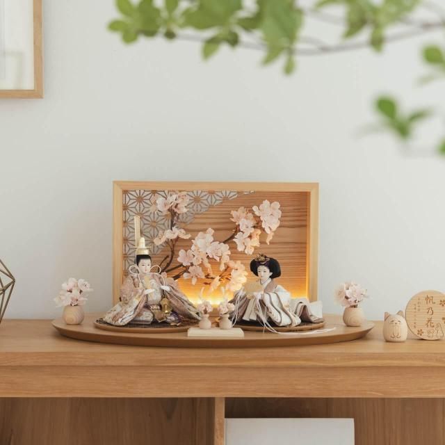 ことのつぼみシリーズ　ほのか　灯衝立　桜　N