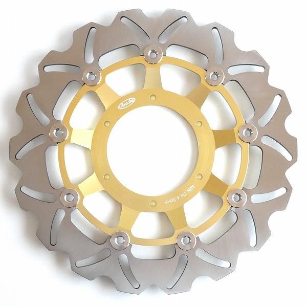 CBR600F4i SPORT PC35 CBR600F F4i ホーネット900 HORNET 900 Arashi フロント ブレーキ ディスク - Arashi ブレーキディスク専門 Adisc