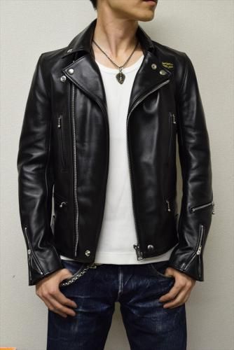 Lewis Leathers ルイスレザーズ レザージャケット レザージャケット 402t タイトフィットライトニング カウハイド Real Deal リアルディール
