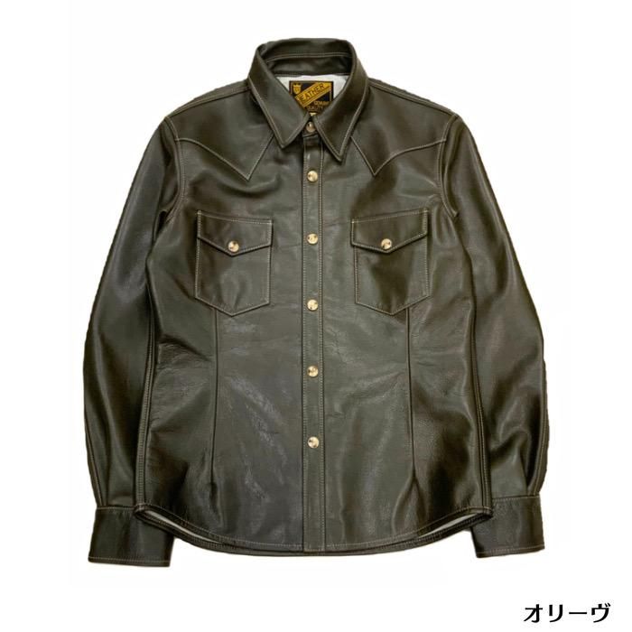 HOT LEATHERS レザーシャツジャケット　Lサイズ