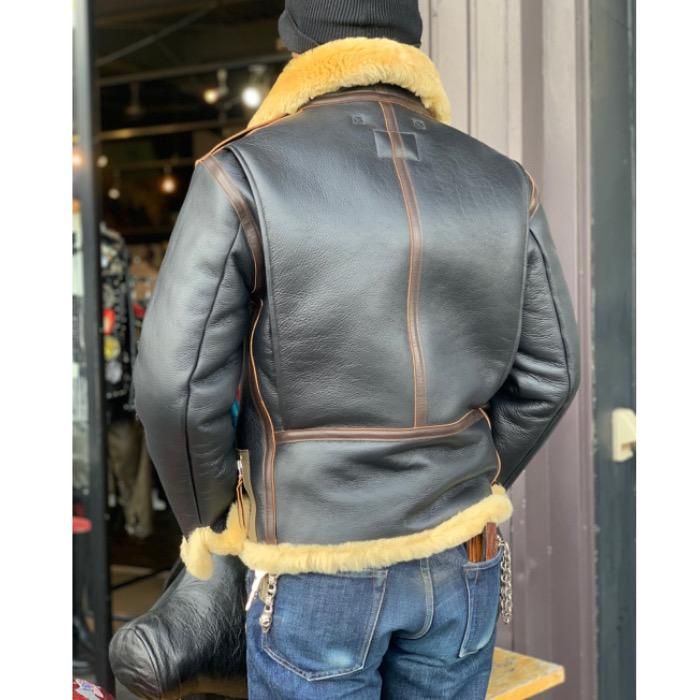 【Y'2 LEATHER/ワイツーレザー】レザージャケット/ COLOMER MOUTON Type 「B-6」 REAL DEAL仙台 (リアルディール仙台) 【Y'2 LEATHER/ワイツーレザー】レザージャケット/ COLOMER MOUTON Type 「B-6」 REAL DEAL仙台 (リアルディール仙台)