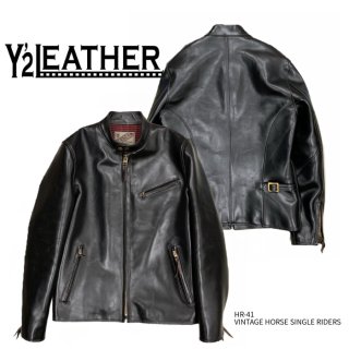 Y'2 LEATHER/磻ġ쥶ۥ쥶㥱å/ HR-41 VINTAGE HORSE SINGLE RIDERS