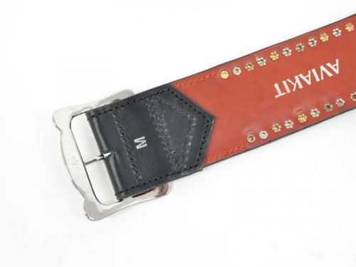 Lewis Leathers/ルイスレザーズ】スタッズベルトBELT CLUB&SPADE Lewis Leathers/ルイスレザーズ】スタッズベルトBELT CLUB&SPADE