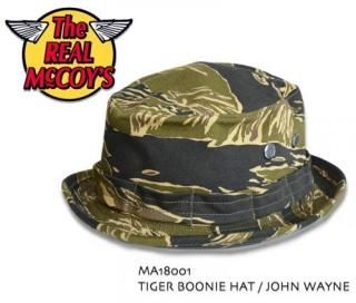 THE REAL McCOY'S / ꥢޥåۥϥå MA18001/TIGER BOONIE HAT / JOHN WAYNE