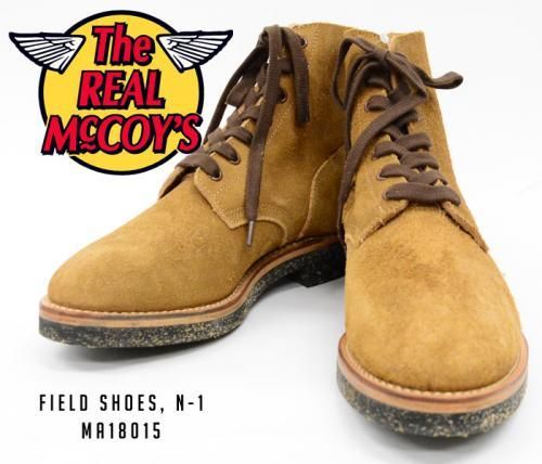 THE REAL McCOY'S】FIELD SHOES, N-1 MA18015 - REALDEAL THE REAL McCOY'S】FIELD SHOES, N-1 MA18015 - REALDEAL