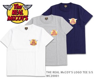 【THE REAL McCOY'S/リアルマッコイズ】Tシャツ /THE REAL McCOY'S LOGO TEE S/S　MC20001