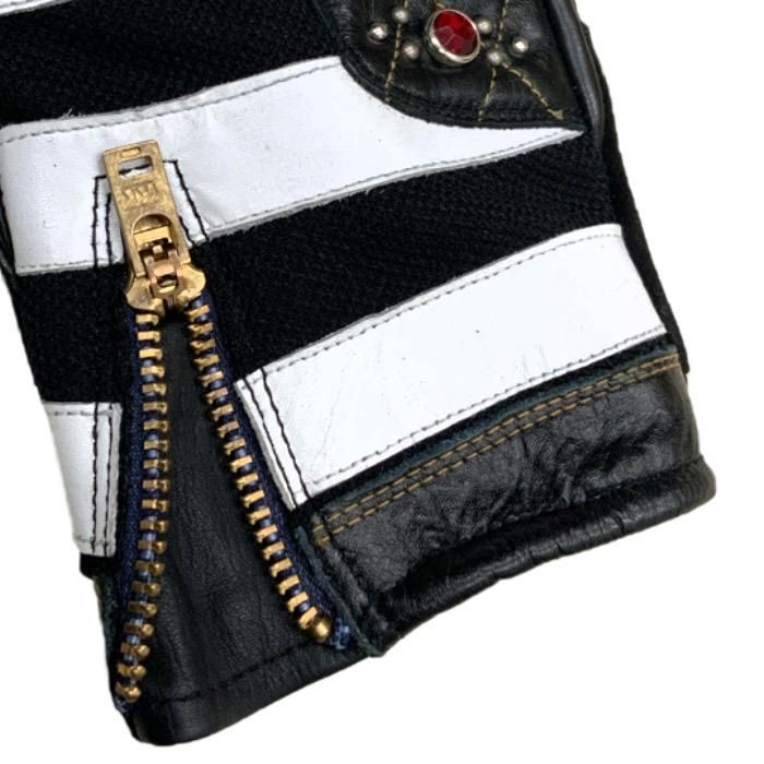 Vin&Age/ヴィンアンドエイジ】グローブ/STRIPE MESH GLOVE:TYPE Vin&Age/ヴィンアンドエイジ】グローブ/STRIPE MESH GLOVE:TYPE