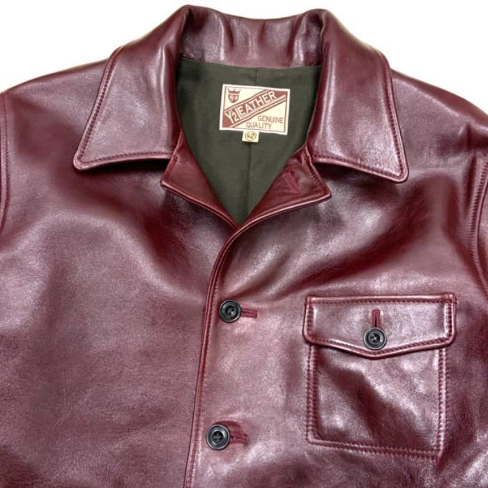 Y'2 LEATHER/ワイツーレザー】レザージャケット/ LS-16 ANILINE Y'2 LEATHER/ワイツーレザー】レザージャケット/ LS-16 ANILINE