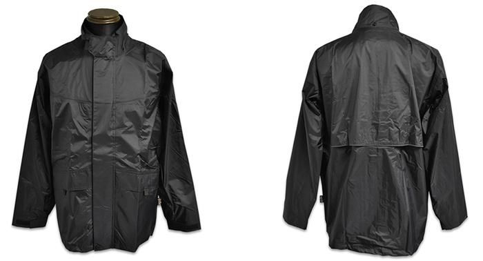 Vin&Age】レインスーツ ジャケット無地×ボーダーパンツ－REAL