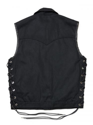 SKULL FLIGHT/スカルフライト】ベスト/HARD PIQUE CLUB ZIP VEST SKULL FLIGHT/スカルフライト】ベスト/HARD PIQUE CLUB ZIP VEST