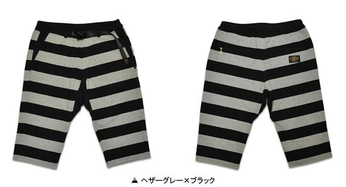 WEST RIDE/ウエストライド】ボトム/ BORDER SHORTS -REAL DEAL WEST RIDE/ウエストライド】ボトム/ BORDER SHORTS -REAL DEAL