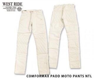 【WESTRIDE/ウエストライド】防寒パンツ/COMFORMAX PADD MOTO PANTS NTL