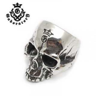 Gaboratory/ܥȥ꡼ۥ/144-A: LARGE SKULL RING WITHOUT JAW